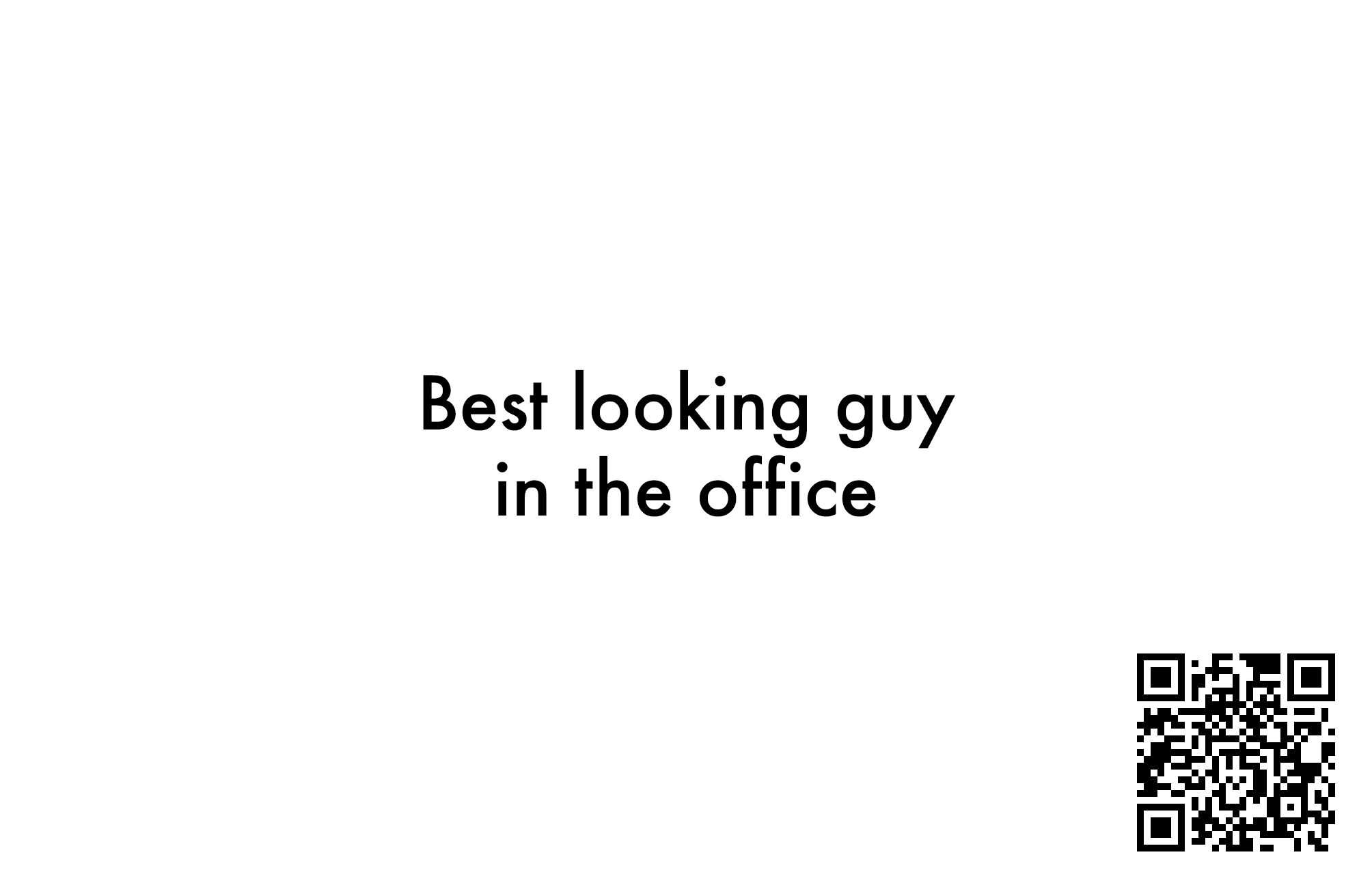 14_Visitenkarten_Back_Best looking guy