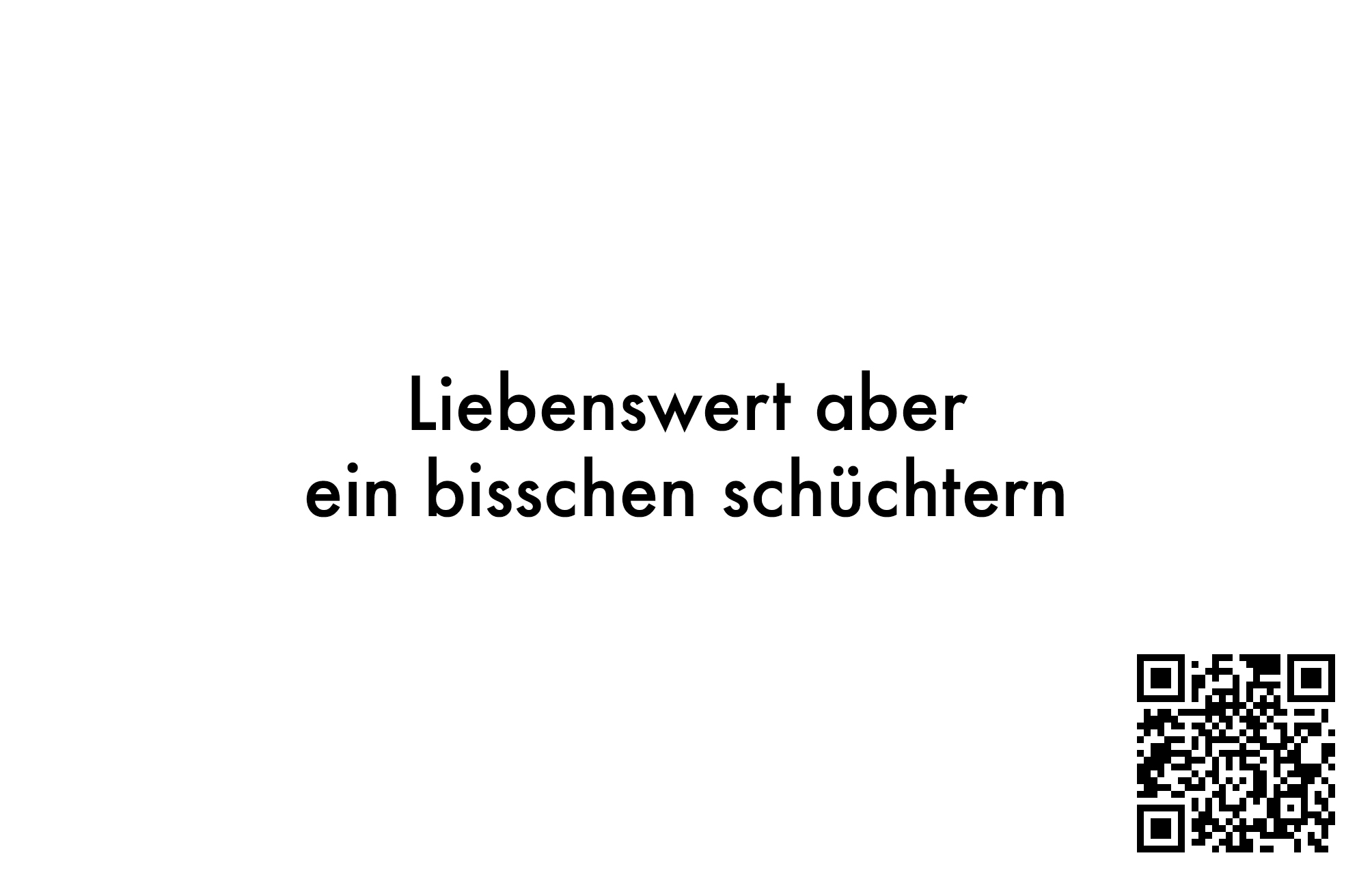 32_Visitenkarten_Back_Liebenswert schüchtern