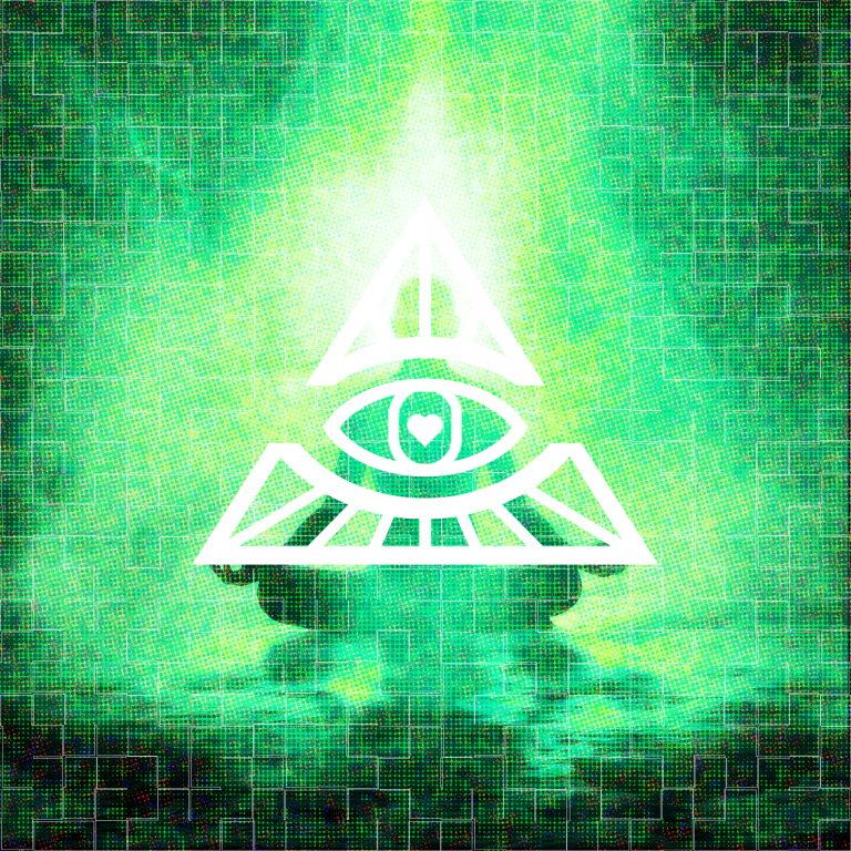 Green Spirit-Square Illuminati